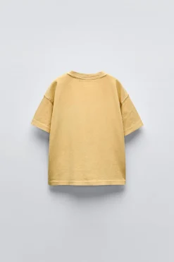 Niños ZARA 1½ - 6 Años·Camisetas|6 - 18 Meses·Camisetas<CAMISETA TEXTO BOLSILLO