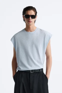 Outlet CAMISETA TEXTURA RÚSTICA Hombre Camisetas