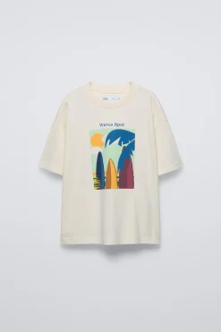 Niños ZARA 6 - 14 Años·Camisetas<CAMISETA WAVES