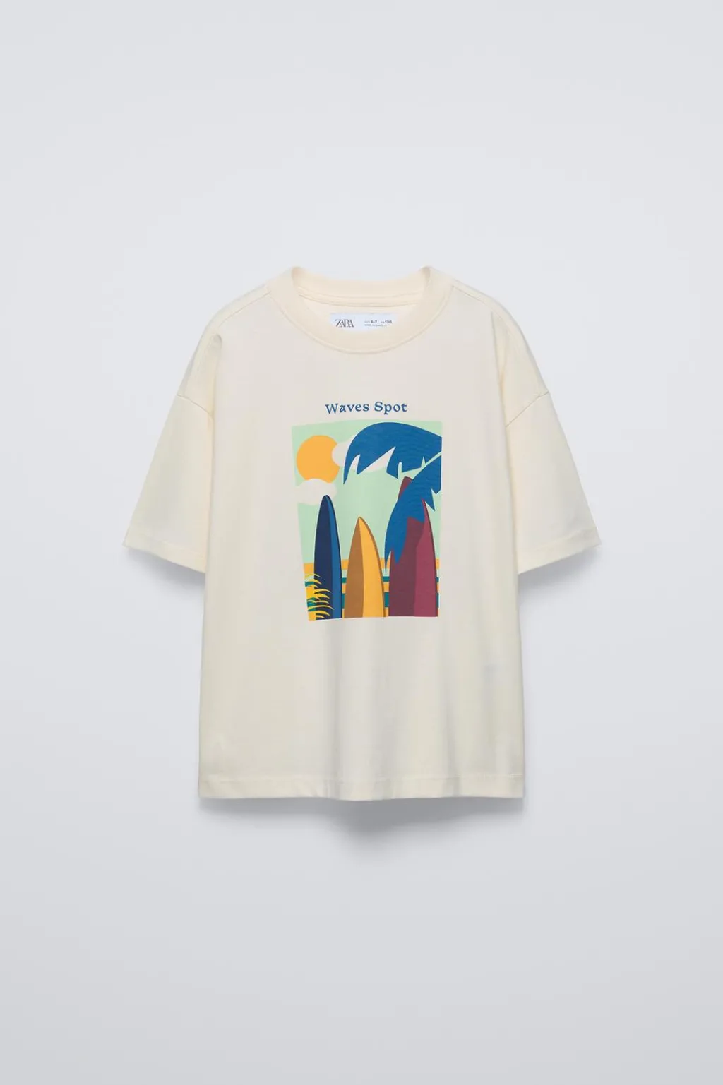 Niños ZARA 6 - 14 Años·Camisetas<CAMISETA WAVES