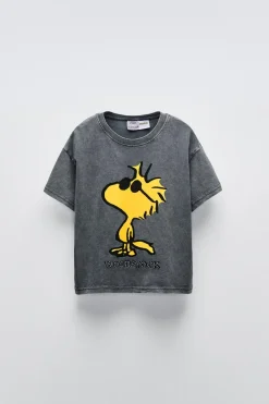 Niños ZARA 6 - 14 Años·Camisetas|6 - 14 Años·Camisetas<CAMISETA WOODSTOCK STRAS