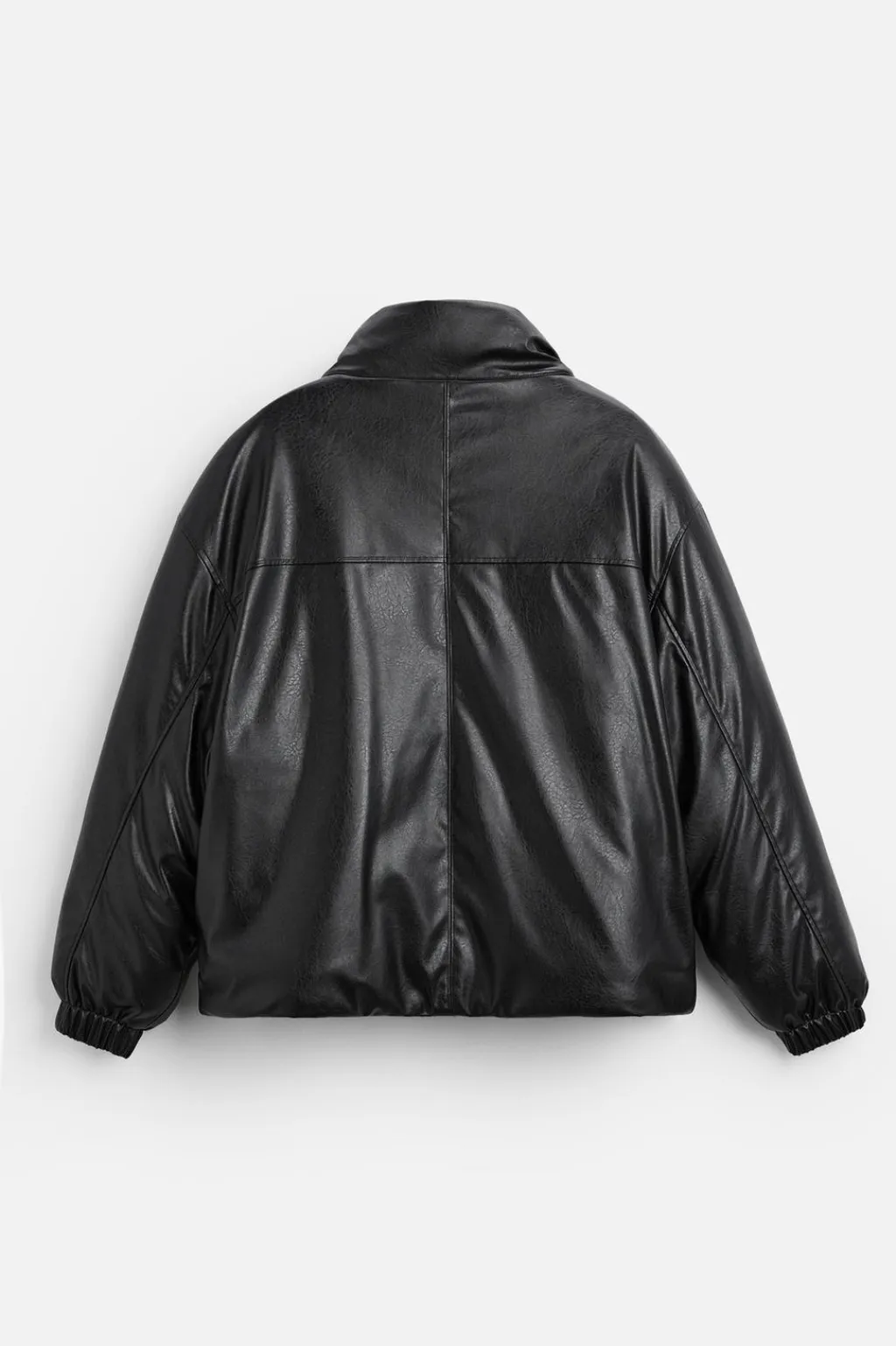 New CAZADORA ACOLCHADA EFECTO PIEL Hombre Plumíferos
