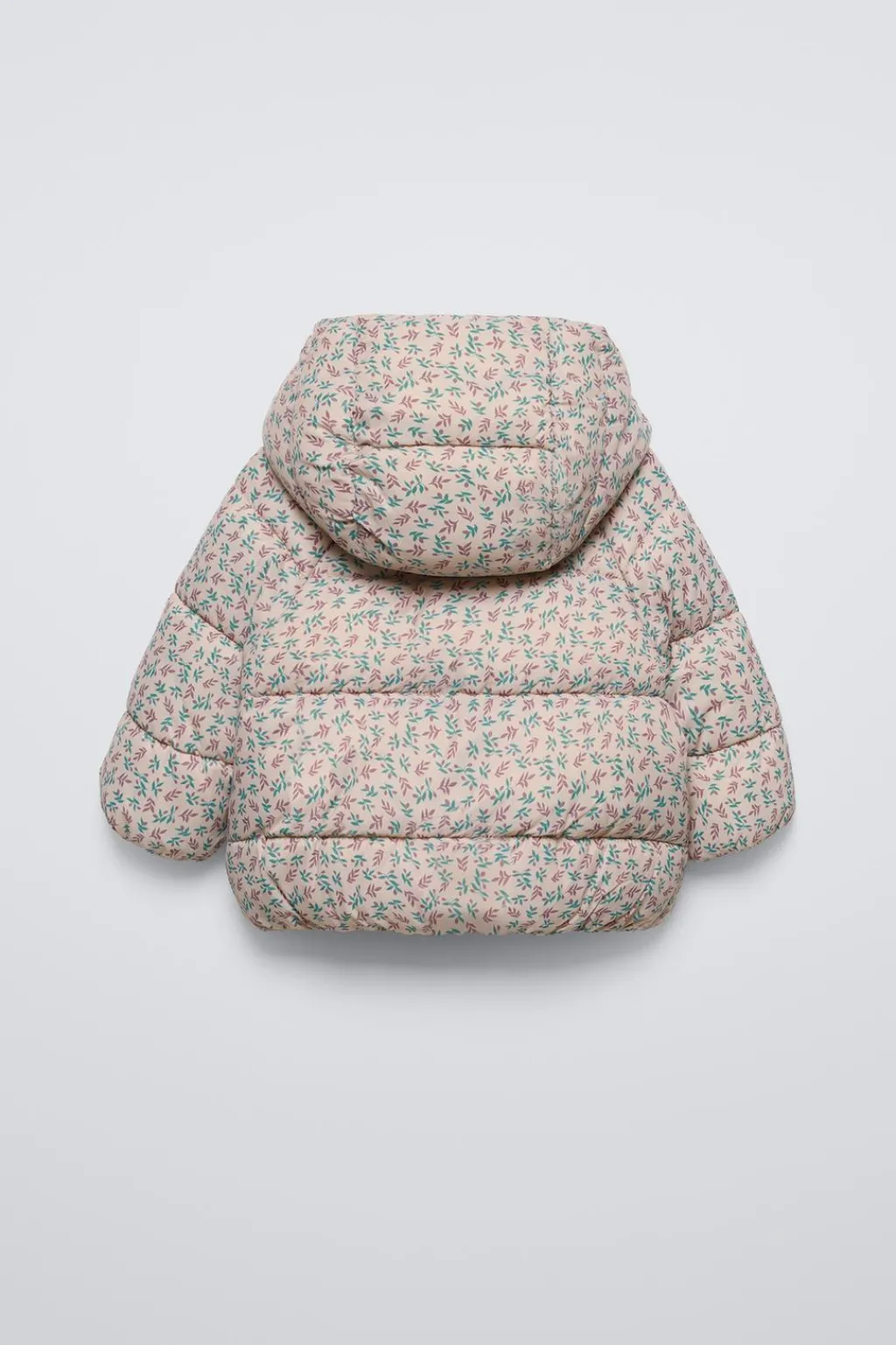 Niños ZARA 0 - 6 Meses·Sacos / Buzos|6 - 18 Meses·Abrigos / Buzos<CAZADORA ACOLCHADA FLORES