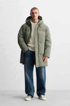 Clearance CAZADORA ACOLCHADA LARGA Hombre Cazadoras|Abrigos / Gabardinas