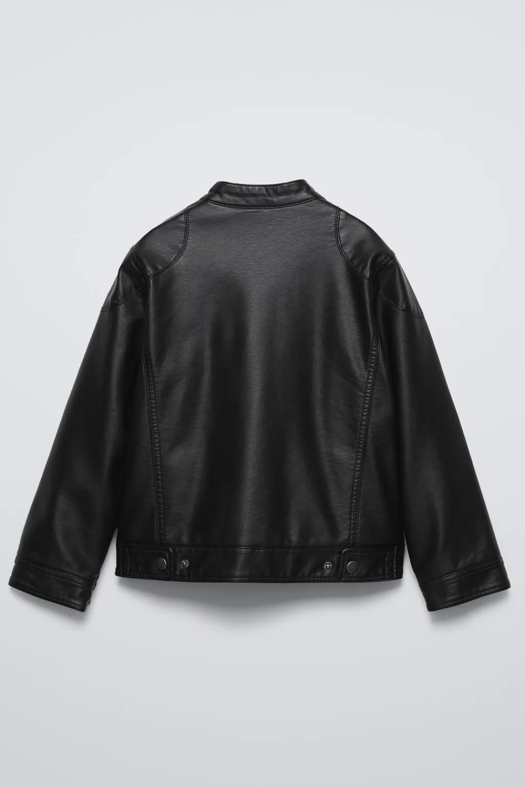 Niños ZARA 6 - 14 Años·Abrigos<CAZADORA BIKER EFECTO PIEL