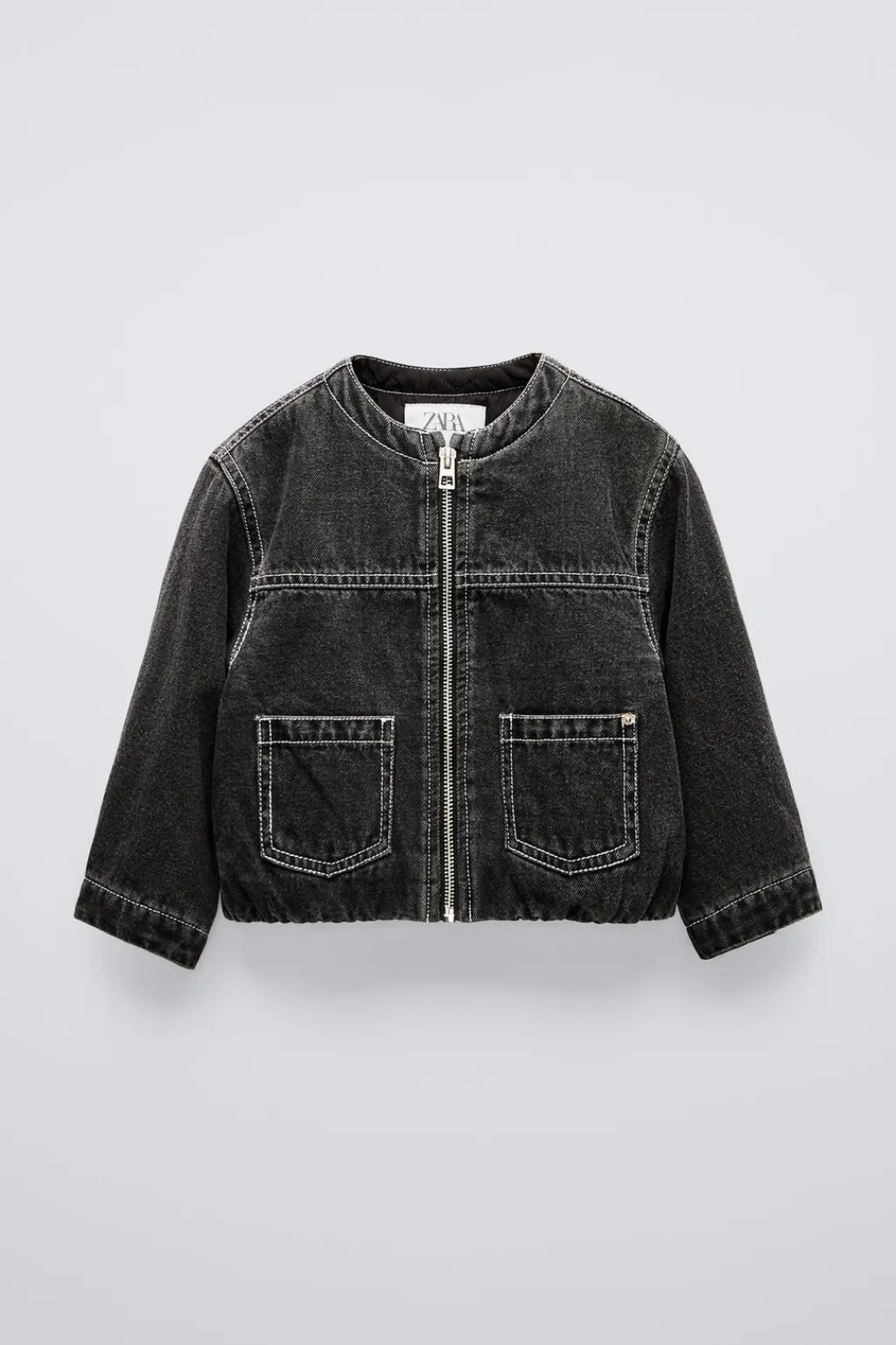 Niños ZARA 1½ - 6 Años·Jeans / Denim|1½ - 6 Años·Total Look<CAZADORA BOMBER DENIM
