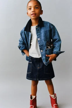Niños ZARA 1½ - 6 Años·Jeans / Denim|1½ - 6 Años·Abrigos<CAZADORA DENIM ACOLCHADA