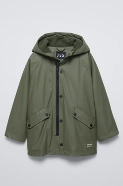 Niños ZARA 6 - 14 Años·Abrigos<CAZADORA ENGOMADA WATER REPELLENT