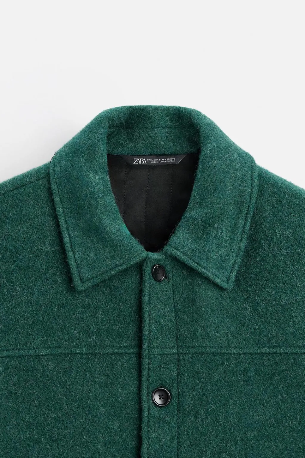 Fashion CAZADORA TEXTURA CEPILLADO Hombre Sobrecamisas