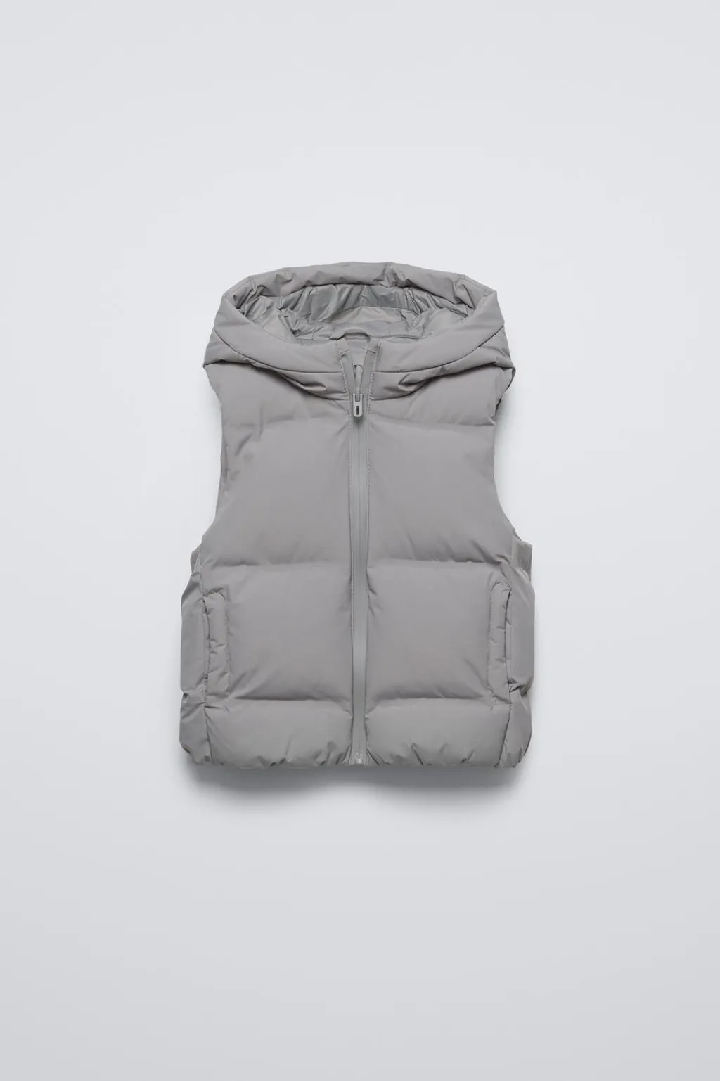 Niños ZARA 1½ - 6 Años·Abrigos<CHALECO ACOLCHADO CAPUCHA WATER REPELLENT