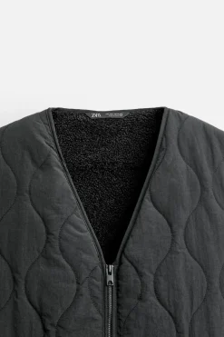 Clearance CHALECO ACOLCHADO COMBINADO Hombre Chalecos