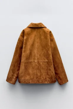 Niños ZARA 6 - 14 Años·Abrigos<CHAQUETA 100% PIEL ANTE