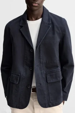 Best CHAQUETA ALGODÓN LAVADO Hombre Blazers