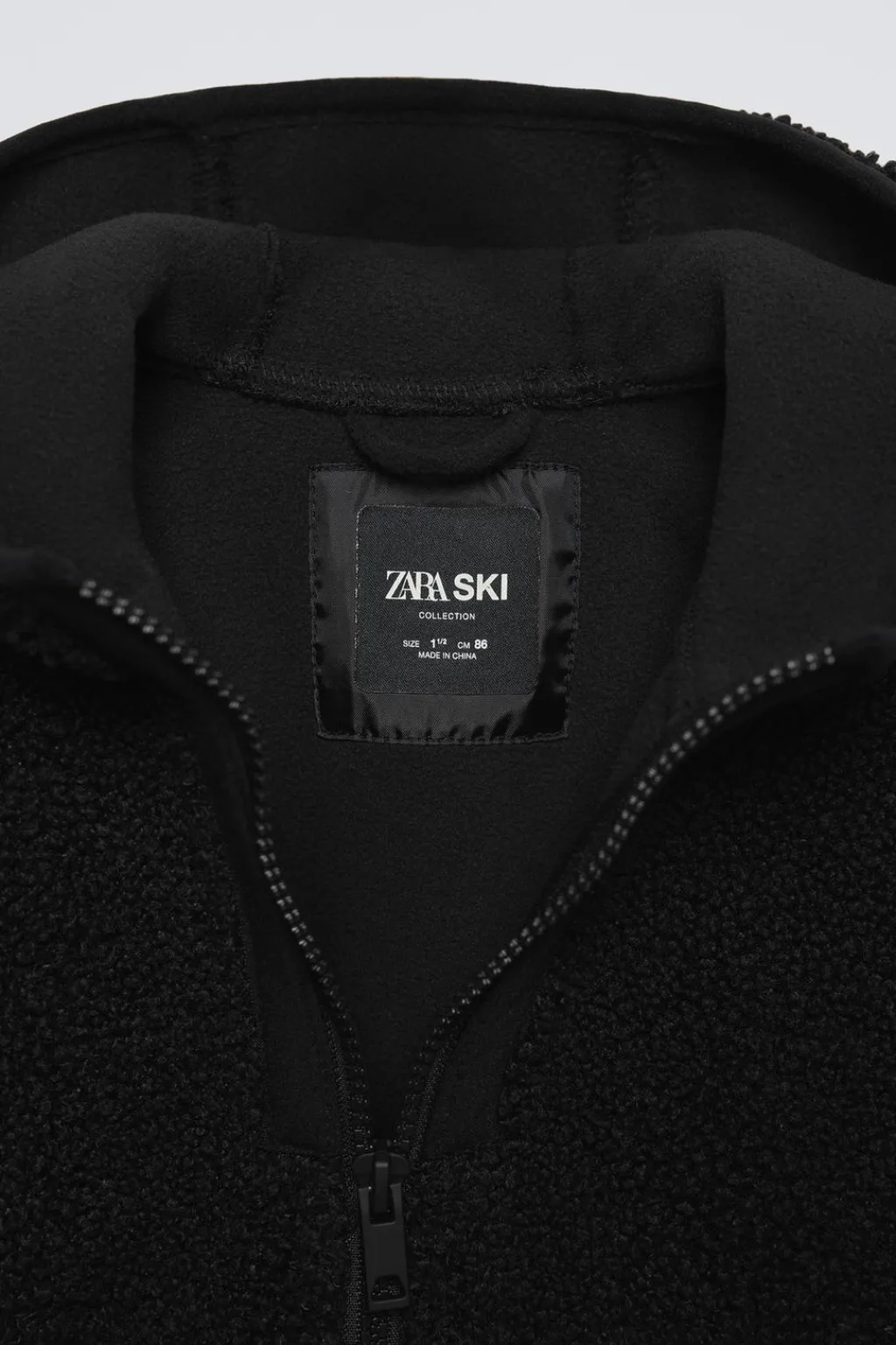 Niños ZARA 1½ - 6 Años·Abrigos|1½ - 6 Años·Abrigos<CHAQUETA BORREGUILLO CAPUCHA