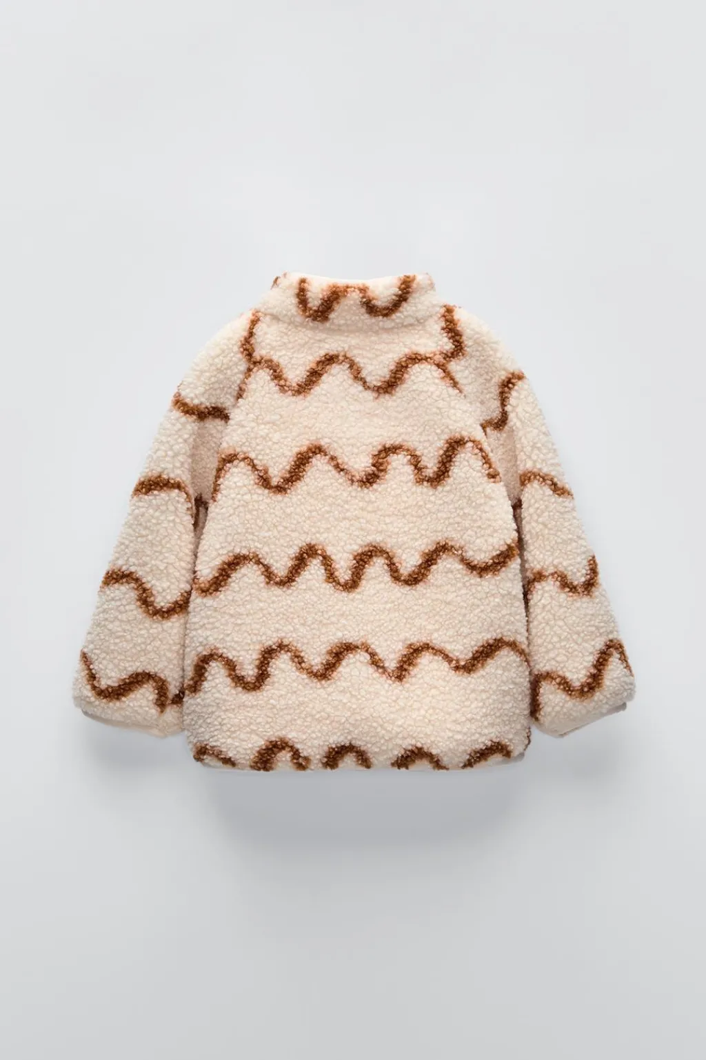 Niños ZARA 1½ - 6 Años·Abrigos|1½ - 6 Años·Abrigos<CHAQUETA BORREGUILLO ESTAMPADO