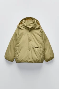 Niños ZARA 1½ - 6 Años·Abrigos<CHAQUETA CAPUCHA WATER REPELLENT