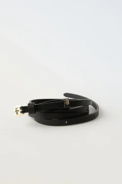 Niños ZARA 6 - 14 Años·Accesorios|Accesorios / Zapatos / 0 - 14 Años<CINTURÓN FINO PIEL