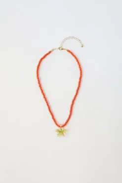 Niños ZARA 1½ - 6 Años·Accesorios|6 - 14 Años·Accesorios<COLLAR ABALORIOS ESTRELLA