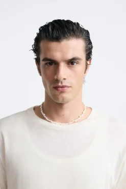 Online COLLAR PERLAS IRREGULARES Hombre Accesorios