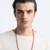 Sale COLLAR PIEDRAS CONTRASTE Hombre Accesorios
