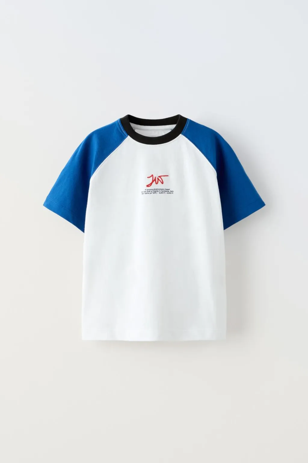 Niños ZARA 6 - 14 Años·Camisetas|6 - 14 Años·Pantalones<CONJUNTO CAMISETA RANGLAN Y BERMUDA