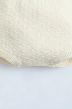 Niños ZARA 0 - 6 Meses·Punto|0 - 6 Meses·Básicos<CONJUNTO JERSEY Y BRAGUITA PUNTO CON SEDA