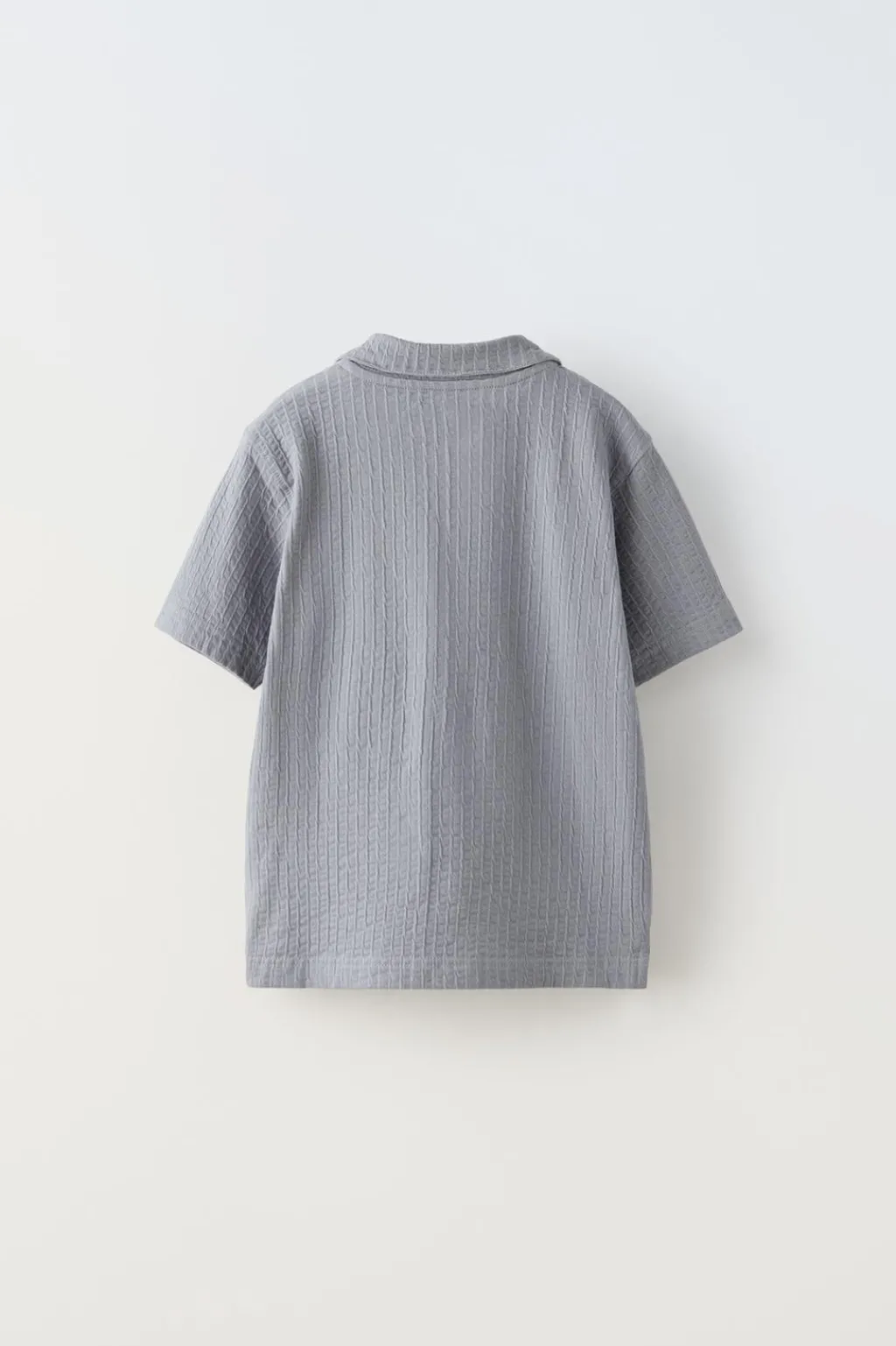 Niños ZARA 6 - 14 Años·Pantalones<CONJUNTO POLO Y BERMUDA TEXTURA