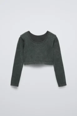 Niños ZARA 6 - 14 Años·Camisetas|6 - 14 Años·Pantalones<CONJUNTO SEAMLESS TOP Y LEGGING