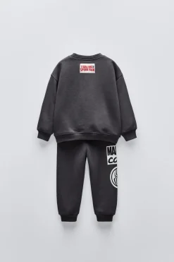 Niños ZARA 1½ - 6 Años·Sudaderas|1½ - 6 Años·Pantalones / Leggings<CONJUNTO SPIDER-MAN © MARVEL SUDADERA Y PANTALÓN