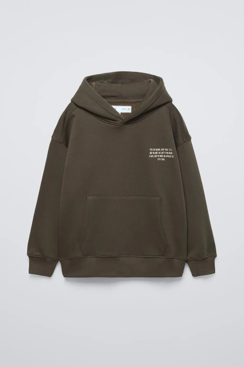 Niños ZARA 6 - 14 Años·Sudaderas|6 - 14 Años·Pantalones<CONJUNTO SUDADERA CAPUCHA Y JOGGER