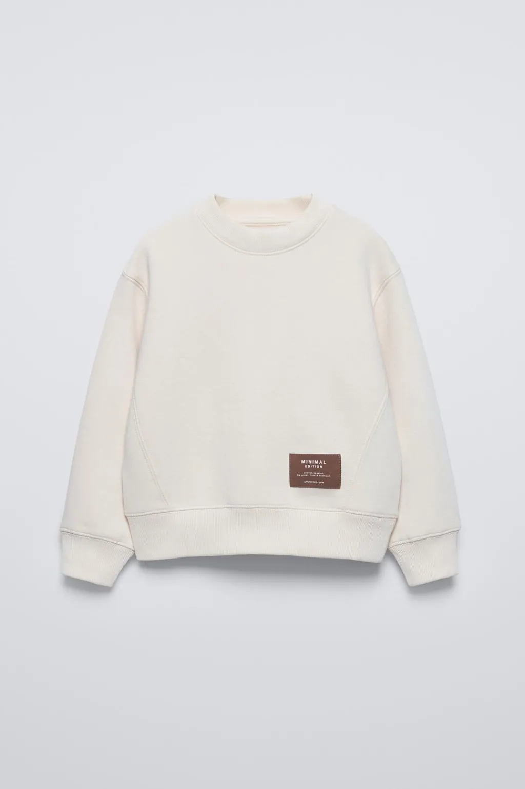 Niños ZARA 6 - 14 Años·Sudaderas|6 - 14 Años·Pantalones<CONJUNTO SUDADERA Y JOGGER ETIQUETA