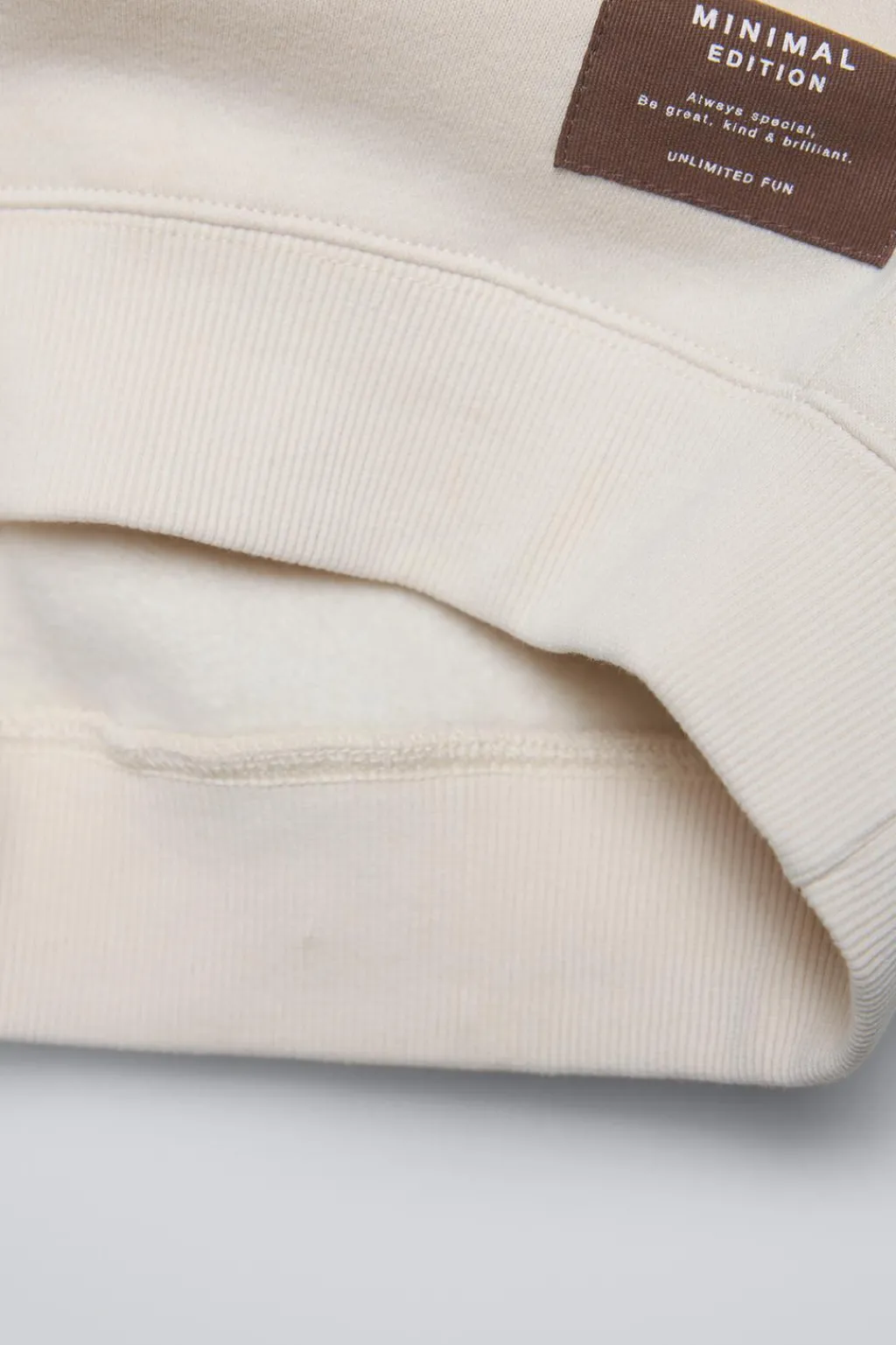 Niños ZARA 6 - 14 Años·Sudaderas|6 - 14 Años·Pantalones<CONJUNTO SUDADERA Y JOGGER ETIQUETA