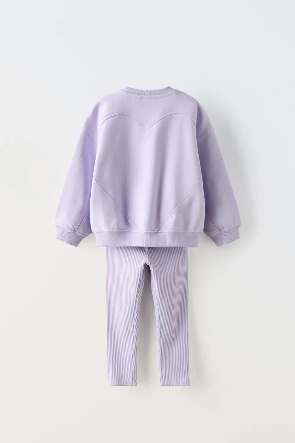 Niños ZARA 1½ - 6 Años·Sudaderas|1½ - 6 Años·Pantalones<CONJUNTO SUDADERA Y LEGGING RIB