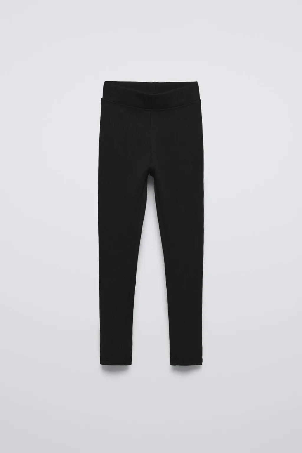 Niños ZARA 6 - 14 Años·Sudaderas|6 - 14 Años·Pantalones<CONJUNTO SUDADERA Y LEGGING RIB TEXTO