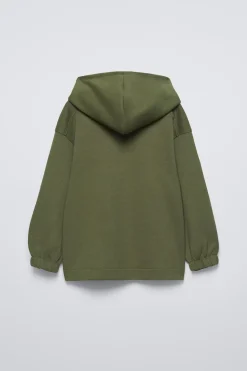 Niños ZARA 6 - 14 Años·Sudaderas|6 - 14 Años·Pantalones<CONJUNTO SUDADERA Y PANTALÓN JOGGER TEXTO BORDADO
