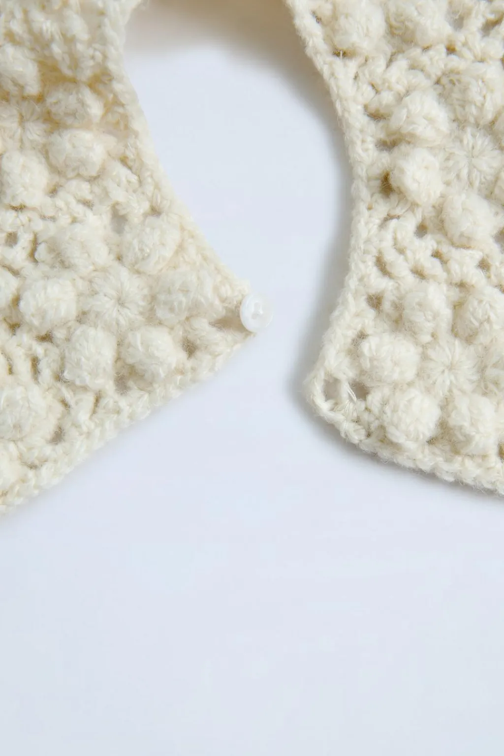 Niños ZARA 6 - 18 Meses·Punto|6 - 18 Meses·Accesorios / Calcetines<CUELLO PUNTO CROCHET