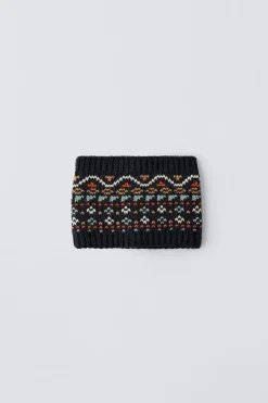 Niños ZARA 1½ - 6 Años·Accesorios|6 - 14 Años·Accesorios<CUELLO PUNTO JAQUARD