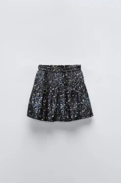 Niños ZARA 6 - 14 Años·Faldas / Bermudas|6 - 14 Años·Total Look<FALDA ANIMAL PRINT