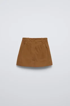 Niños ZARA 6 - 14 Años·Faldas / Bermudas|6 - 14 Años·Total Look<FALDA BERMUDA BOLSILLOS