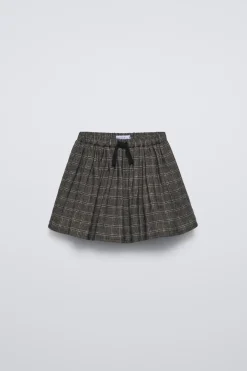 Niños ZARA 6 - 14 Años·Faldas / Bermudas|6 - 14 Años·Total Look<FALDA BERMUDA CUADROS