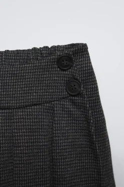 Niños ZARA 1½ - 6 Años·Faldas / Bermudas|6 - 18 Meses·Braguitas / Bermudas<FALDA BERMUDA TABLAS