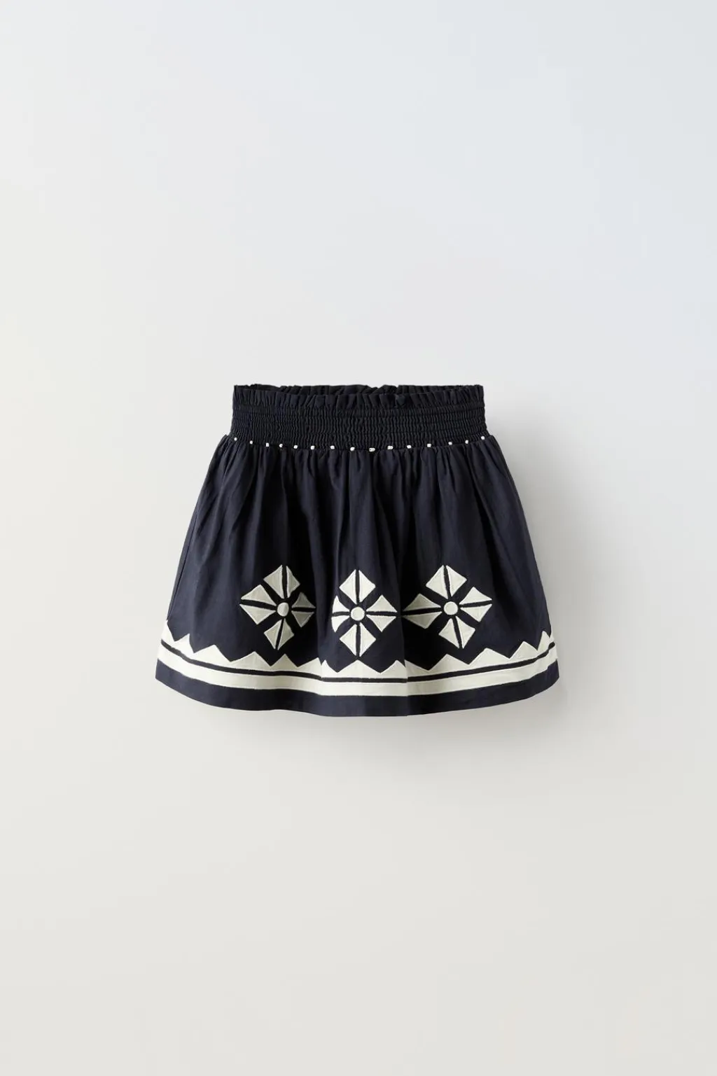 Niños ZARA 6 - 14 Años·Faldas / Bermudas|6 - 14 Años·Total Look<FALDA BORDADOS
