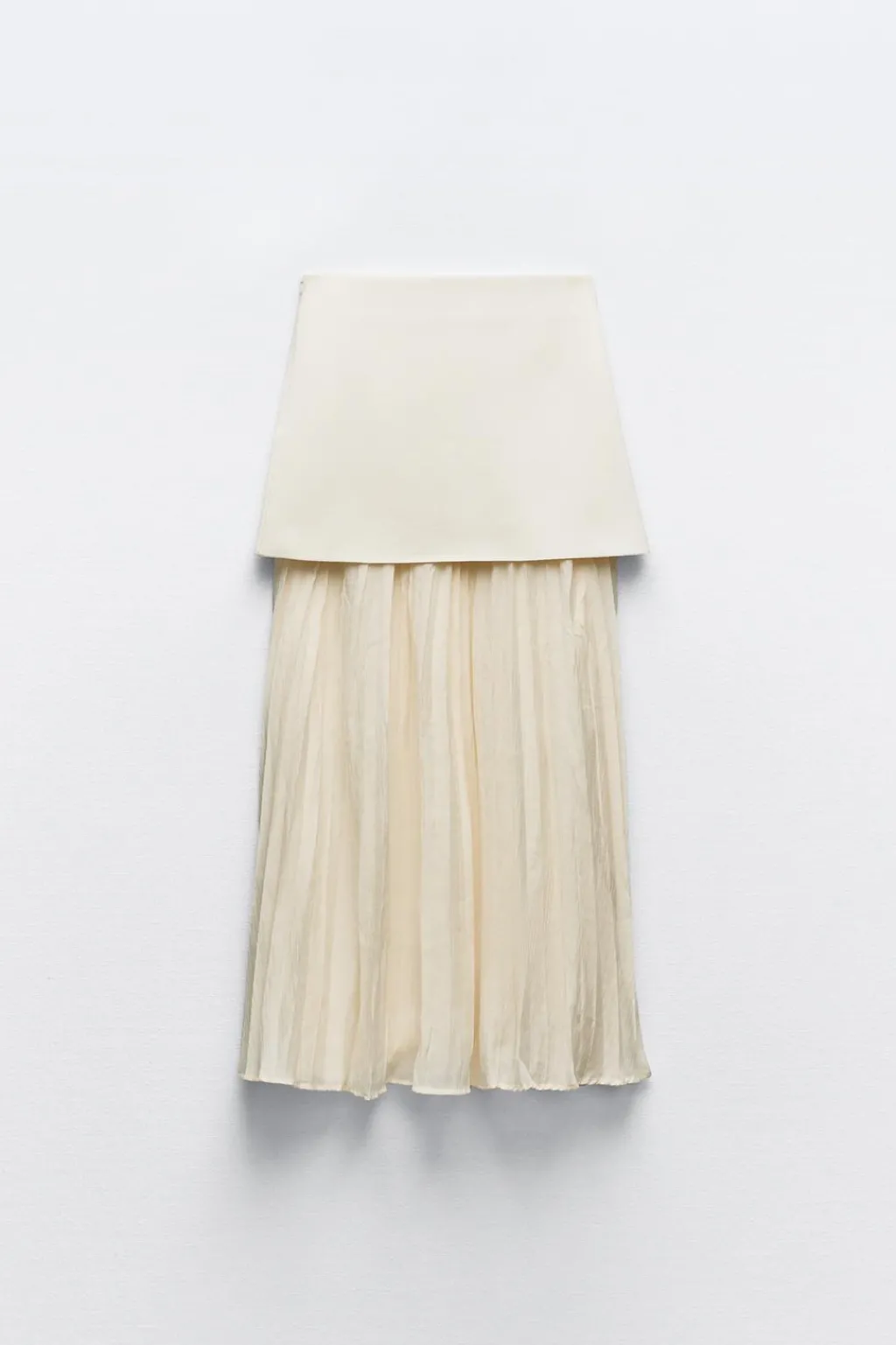 Sale FALDA COMBINADA PLISADA PUNTO Mujer Cárdigan / Jerséis|Punto