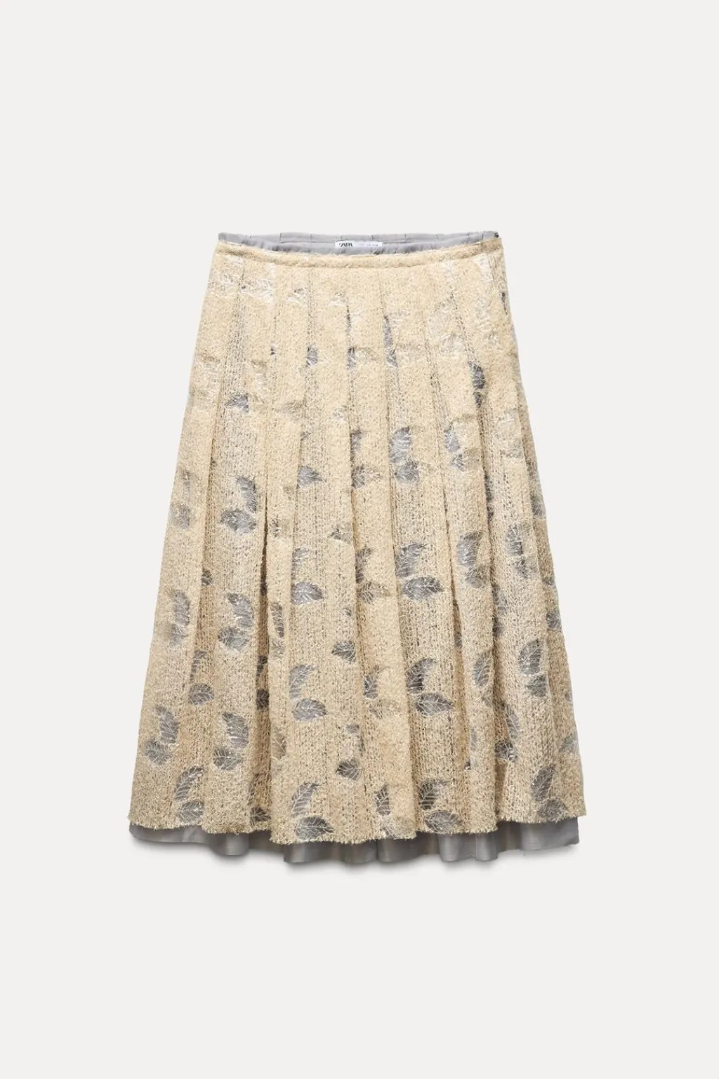 Clearance FALDA COMBINADA PUNTO LENTEJUELAS Mujer Cárdigan / Jerséis|Punto