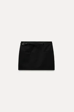 Clearance FALDA CORTA CINTURÓN Mujer Faldas / Shorts