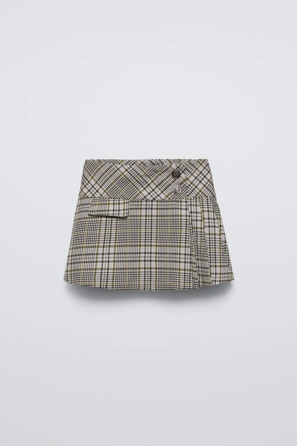 Niños ZARA 6 - 14 Años·Faldas / Bermudas<FALDA CUADROS
