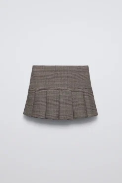 Niños ZARA 6 - 14 Años·Faldas / Bermudas|6 - 14 Años·Total Look<FALDA CUADROS