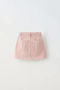Niños ZARA 6 - 14 Años·Faldas / Bermudas<FALDA DETALLE TRENZA