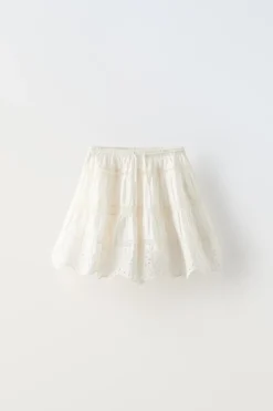 Niños ZARA 6 - 14 Años·Faldas / Bermudas<FALDA ENTREDOS