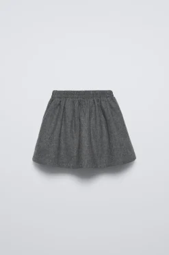 Niños ZARA 6 - 14 Años·Faldas / Bermudas<FALDA FLORES CON LANA